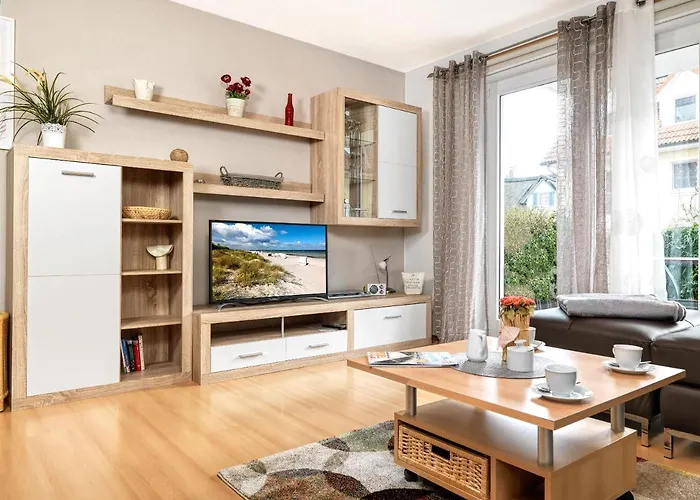 Ostsee Residenz Meeresblick Strandlaeufer דירה