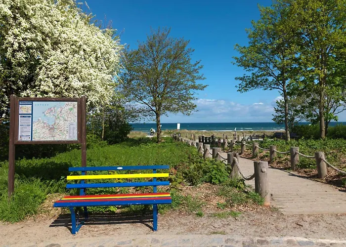 Ostsee Residenz Meeresblick Strandlaeufer דירה